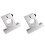 20 Pcs Linear Motion Rail Clamping Rod Rail Guide Support Shaft Bracket Coupling Mount SK25 25mm 3