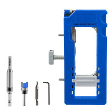 Door Hinge Router Template,Door Clamps Mortise,Door Mounting Kit Fits 90 Degree Anglesand Door Hinges with Type Square