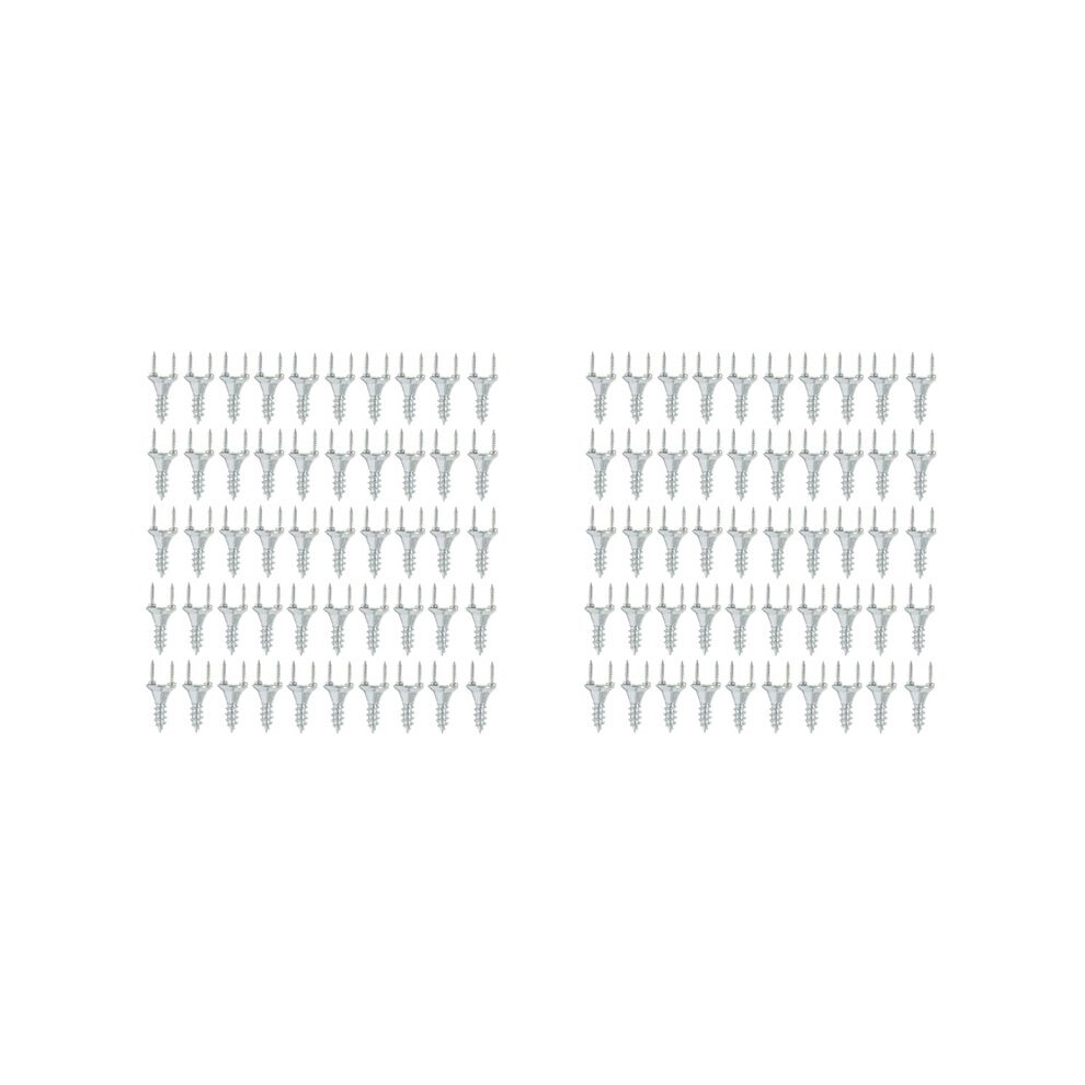 100Pcs Seamless Nails Double-Headed Screw Solid Wood Baseboard Seamless Nails Foot Special Nails 6033113243563