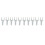 100PCS Seamless Nails Double-Headed Screw Solid Wood Baseboard Seamless Nails Foot  Special Nails 3