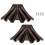 2PCS Gutter Downspout Diverter, Gutter Downspout Extensions for Rainwater Dispersal, Rain Gutter Disperser Brown 1