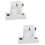 20 Pcs Linear Motion Rail Clamping Rod Rail Guide Support Shaft Bracket Coupling Mount SK25 25mm 5