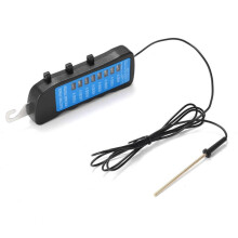 600V-7KV Hektester voor Thuis, Tuin, Paarden, Vee, Elektrisch Hek, Voltmeter, Geen Batterij Nodig, met 8 Indicatielampjes
