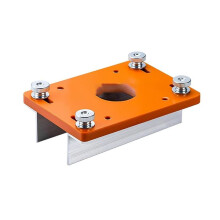 Woodworking Round Corner Radius Template Ergonomic Router Guide for Woodworking AdjustableBoard Arc SlottingTool Guide A