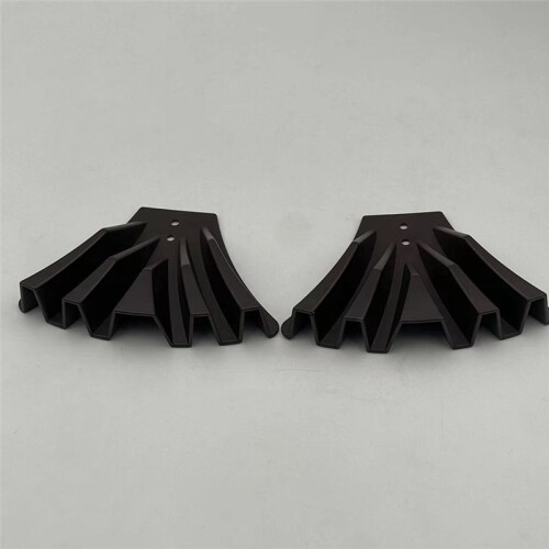 4PCS Gutter Downspout Diverter,Gutter Downspout Extensions for Rainwater Dispersal,Rain Gutter Disperser Brown
