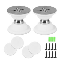 1 Pair RV Magnetic Door Catch Heavy Duty Baggage Door Catch Holder  for Motorhome Travel Trailer White