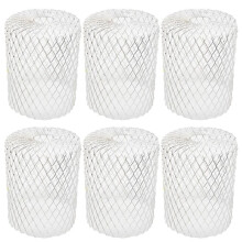 Leaf Filter Gutter Strainer & Downspout Guard to 4inch Diameter Gutter Drain Cover & Gutter Down Spout Rain Protector