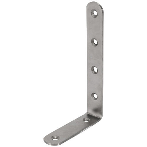 2X 125X75Mm en Forme de L en Acier Inoxydable éTagèRe D'Angle Support en Angle