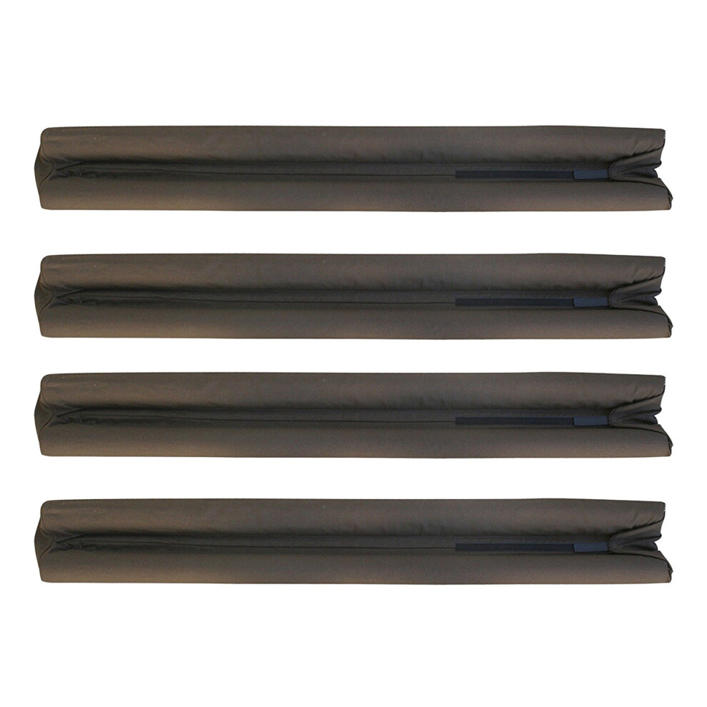 4X Twin Door Draft Dodger Guard Stopper Saving Protector Doorstop Home Decor 6033107948245