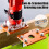 Woodworking Round Corner Radius Template Ergonomic Router Guide for Woodworking AdjustableBoard Arc SlottingTool Guide B 2
