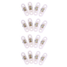 16 pcs door window cabinet single sliding metal roller wheel 8mm Dmr.
