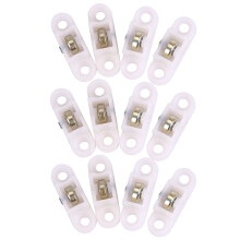 12 Pcs Door Window Cabinet Single Sliding Metal Roller Wheel 8mm Dmr.