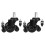 Rodas de RodíZio de Cadeira de SubstituiçãO de 10 Unidades de 2 Polegadas, Rodas para ServiçOs Pesados com Haste Plug-In 7/16 X 7/8 Polegadas, 1