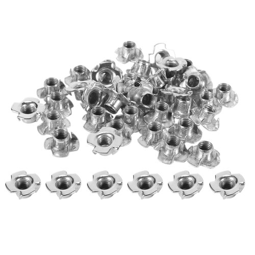 100 Pezzi M8 in Metallo Captive T Nuts Tee Blind Dadi Metrici 1