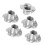 100 Pezzi M8 in Metallo Captive T Nuts Tee Blind Dadi Metrici 4