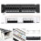 2X Network Tool Kit 12 Port CAT6 Patch Panel RJ45 Networking Wall Mount Rack with Surface Wall Mount Bracket 4