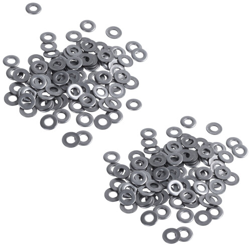 200Pcs M3 3 mm Metrisch 304 Edelstahl Unterlegscheibe