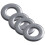 200Pcs M3 3 mm Metrisch 304 Edelstahl Unterlegscheibe 5