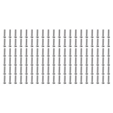 M2 x 8mm 304 Stainless Steel Phillips Pan Screws Bolt 120Pcs