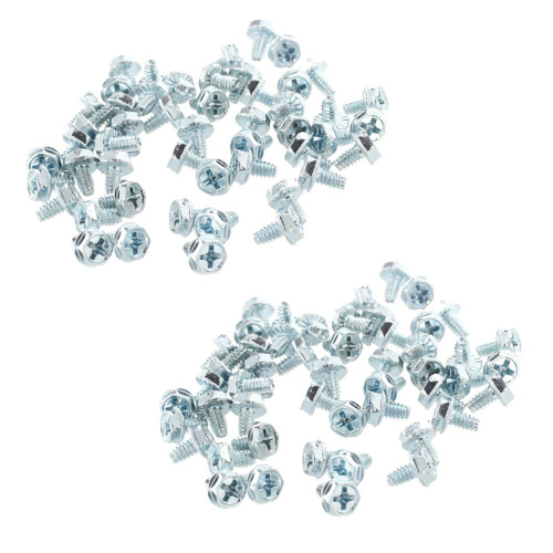 100 PCS Quadrex  Short Computer Case Motherboard Screws