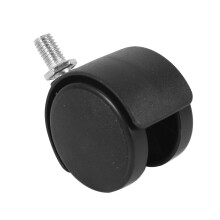 Set of 8 Screw in Caster Wheels - 2 with Lock Function