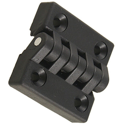 4X Hinge for Barrier,  Bearing, Plastic, Robust, 40 x 40 mm 1