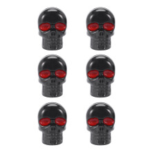 3 Pair Motorcycle Skull Number Plate Frame Screws Fitting Screw Black