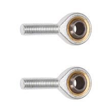 4pcs M10 x 1.5 Male Rod End Rose Joint Right Hand Thread 10mm Metric Bronze SA10