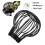 16PCS Gutter Guard Downspouts Filter Strainer Preventing Leaf Debris Branches Roof Moss From Clogging the Pipes 6