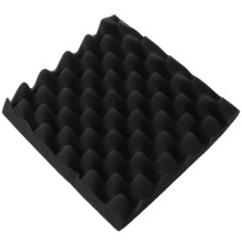 4X 25X25X5CM Schalldaemmungs Schaum Ei Kisten Studio Akustikschaum Schalldaemmungs Behandlungs Ei Profil Keil