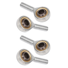 4pcs M10 x 1.5 Male Rod End Rose Joint Right Hand Thread 10mm Metric Bronze SA10
