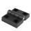 2pcs 63mm x 50mm Cabinet Plastic Hinge Door Hinges Hinge Black 7