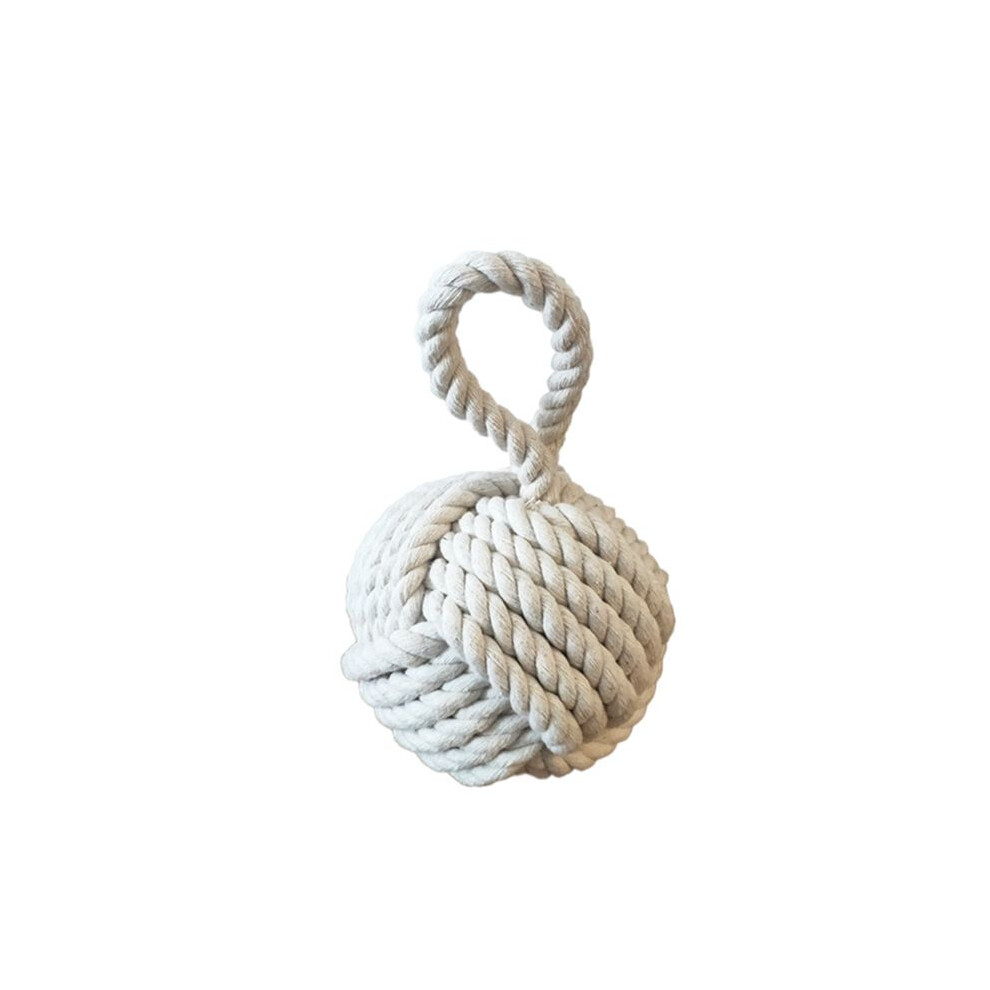 6Inch Dia.monkey Fist Rope Knot Nautical Knot Door Stop Decor Tablecloth Weight Weighted Window Wedge B 4712023272192