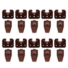 Plastic Drawer Slides and Guides Drawer Replacement Part for Mount Drawer Slides Plastic Drawer Guides for Dresser,B