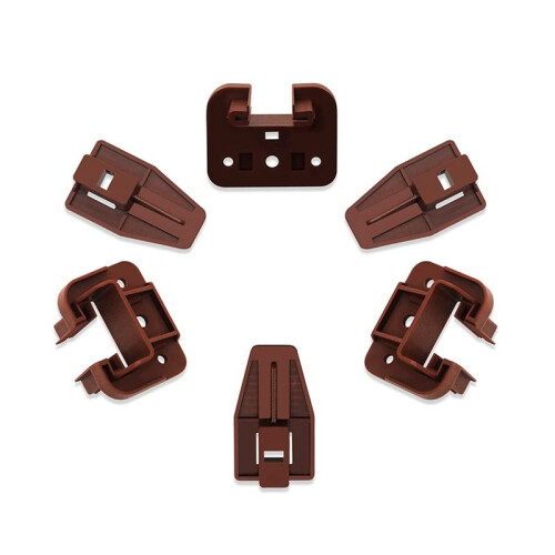 Guide e Guide per Cassetti nel Plastica Parte di Ricambio per Cassetti per Guide per Cassetti di Montaggio Guide per Cassetti nel Plastica per 2