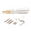 Multifunctional Aluminum Handle Grooving Leather Processor Edger DIY Leather Tool Set 2