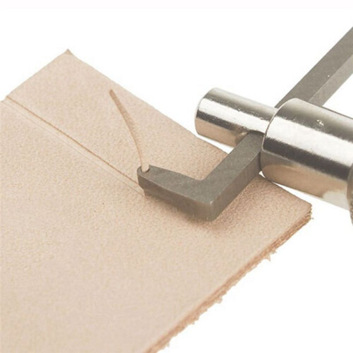 Multifunctional Aluminum Handle Grooving Leather Processor Edger DIY Leather Tool Set 2