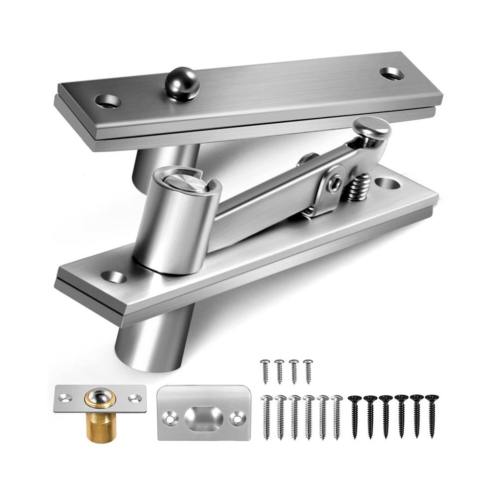 Door Pivot Hinges Heavy Duty Hinges For Max 200 Lb Wood Doors ,Pivot Hinges For Hidden Door Bookcase,Secret Door 4713194467875
