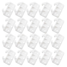 50PCS Plastic Drawer Guides Drawer Track Guides Replacement Furniture Parts for Dressers, Hutches and Drawer Systems