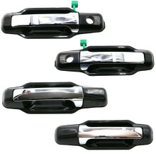 4Pcs Exterior Door Handle for  Sorento 03-09 82650-3E021 82660-3E021 836503E021 836603E021 Front Rear Left/Right-A