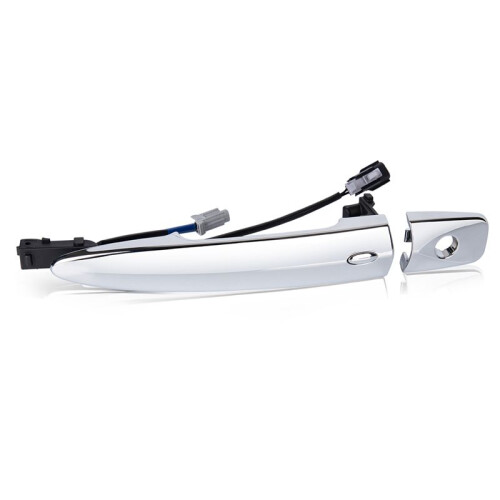 Left Front Door Handle  Keyless Entry for  Leaf Maxima Sentra 2009-2018 80645-1AA0A Exterior Handle Chrome