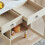 10 Pcs Drawer Pull Handles Round Cabinet Knobs Vintage Ceramic Door Knobs for Closet Cupboard Wardrobe Dresser White 2