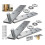 Door Pivot Hinge, Invisible Pivot Hinge System with Goal Kick Hardware, for Heavy Duty Wood Doors  to 200 Lbs Heavy 1