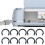 10Pcs Retaining Clip Rings for CRICUTS Maker and Explore Airs, Keep Rubber in Place with Retaining Rings Keep Rubber 3