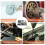 1060Pcs Flat  Hex Socket Cap Screw Kit M2-M5 Carbon Steel Countersunk  Bolt Screw Nut Assortment Kit 5