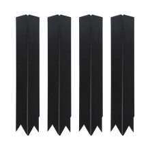 4 Stuks 90 Verbindingsclips, 10 Inch Hoekclips Hoogte Cor-Ten Metalen Palen voor 6 en 8 Inch Hoge Stalen Landschapsrand