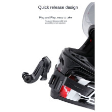 360 Rotate J-Hook Buckle Quick Release Adapter Base Mount for 12 11 10 Action Camera Accessories
