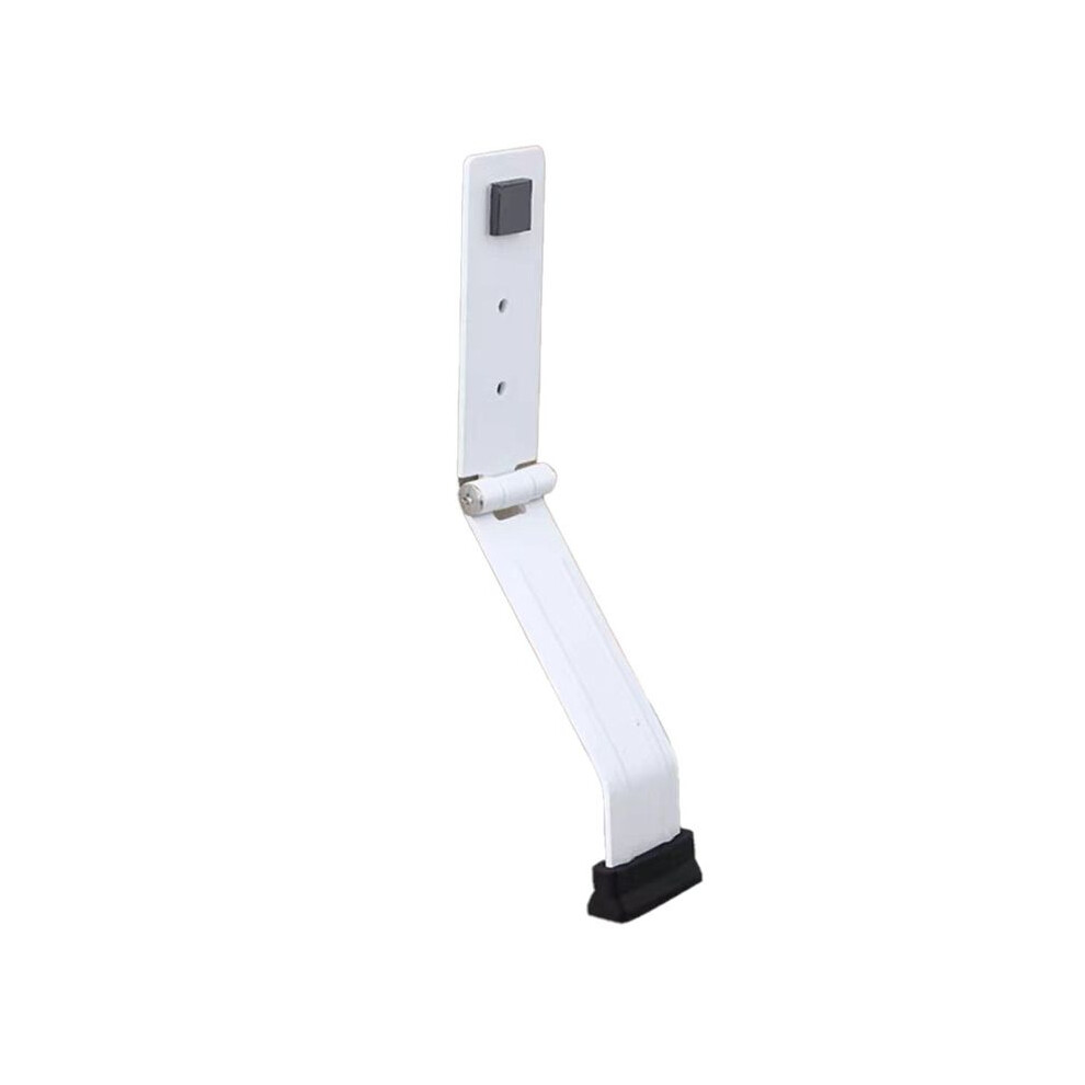 Foldable Heavy Duty Door Stops Holder Anti-Theft Door Fixer Bathroom Door Self-Adhesive Door Buffer White 4711604016620