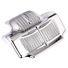 Motorcycle Oil Cooler Cap for Touring Street Electra Glide Road King FLHX FLTR FLHT 2011-2016,Silver
