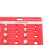 34Hole Nut and Bolt Thread Checker,Thread Checker,Bolt Size and Thread Gauge Identifier,Ruler with Inches and Centimeter 8